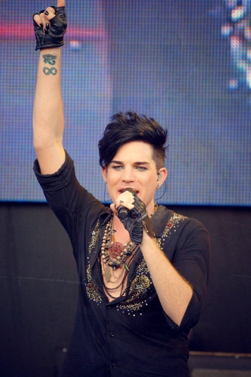 General photo of Adam Lambert