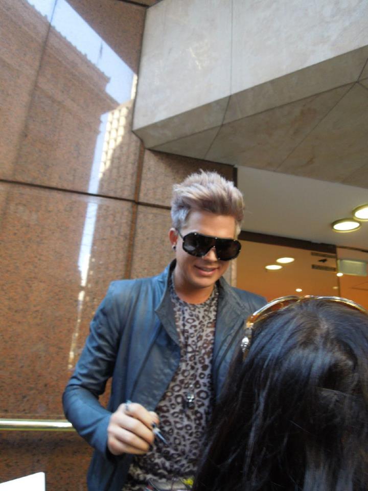 General photo of Adam Lambert