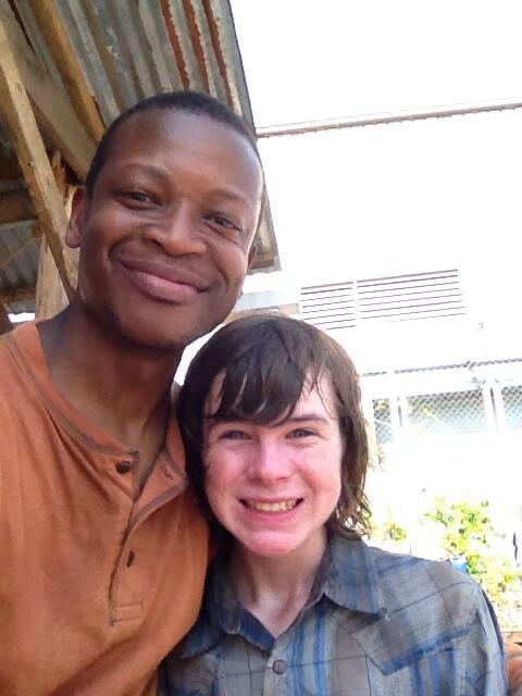 Chandler Riggs in The Walking Dead