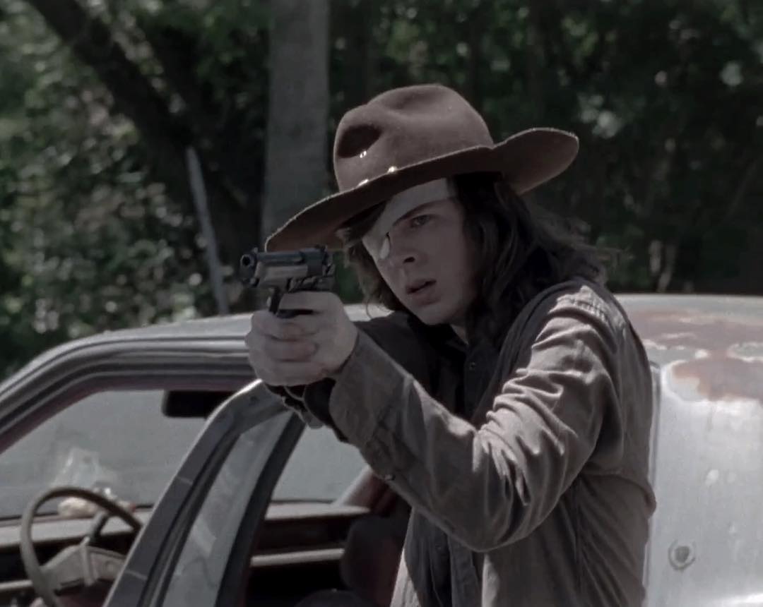 Chandler Riggs in The Walking Dead