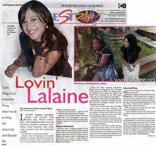 General photo of Lalaine