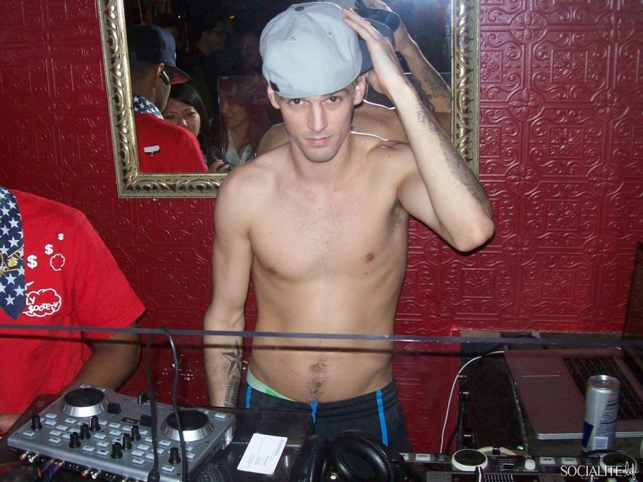 General photo of Aaron Carter