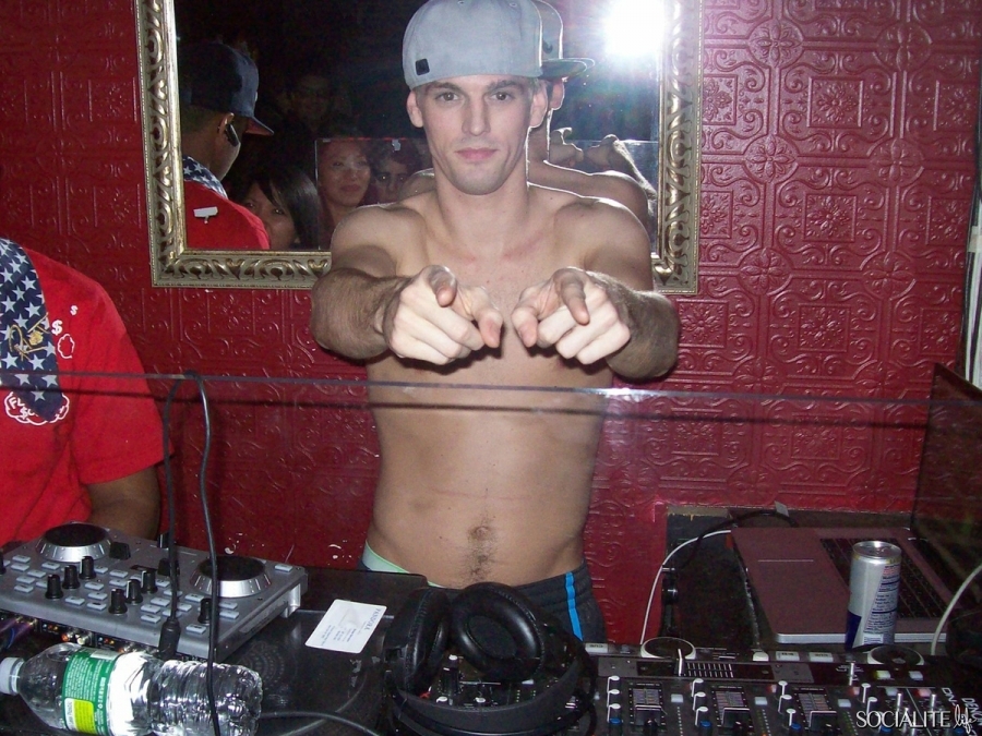 General photo of Aaron Carter