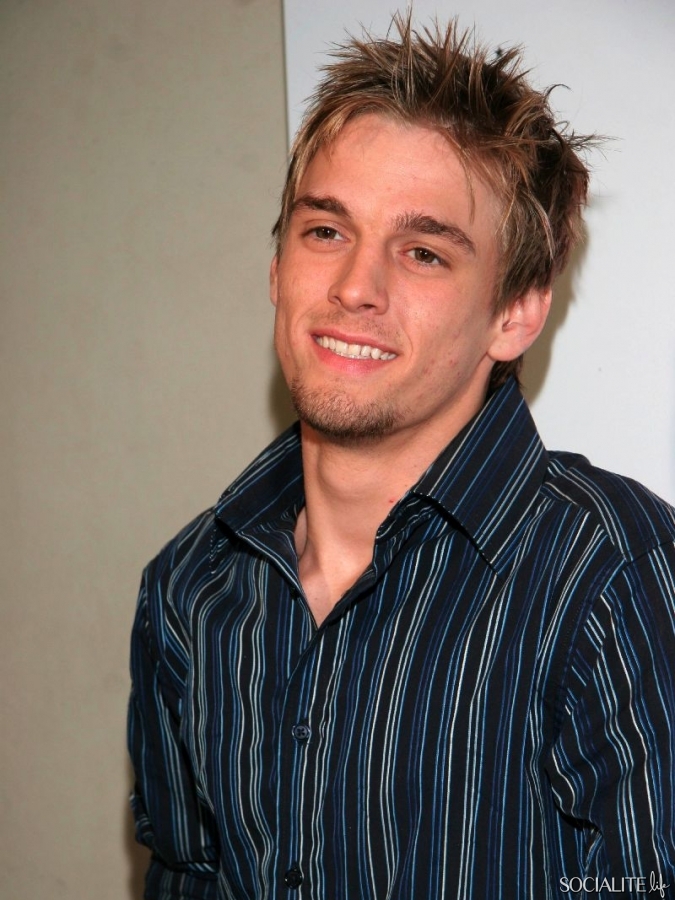 General photo of Aaron Carter