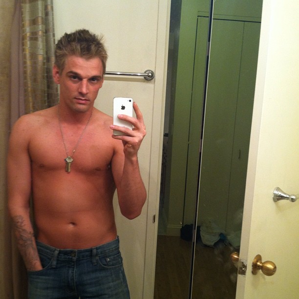 General photo of Aaron Carter