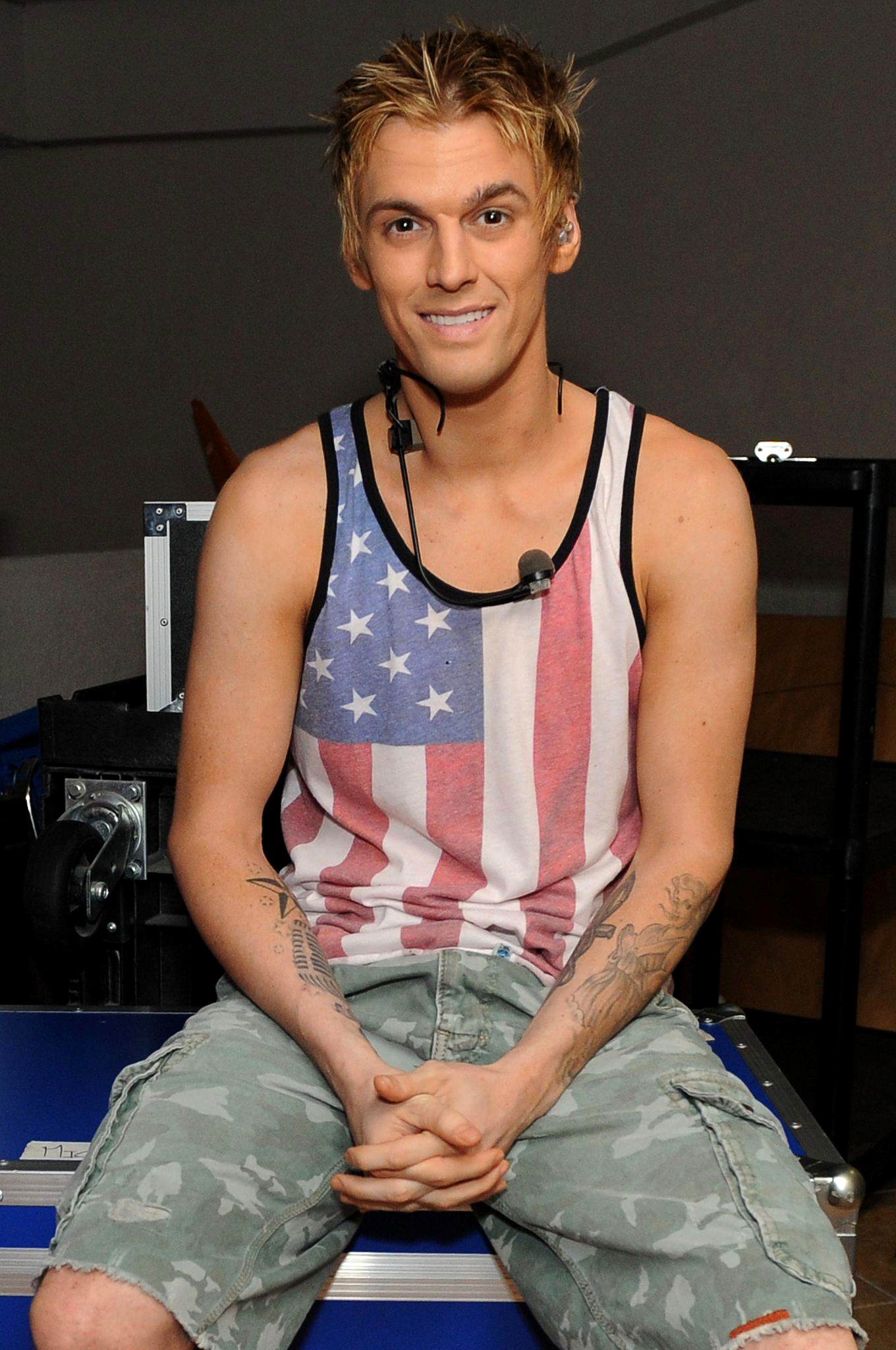 General photo of Aaron Carter