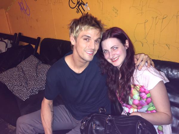 General photo of Aaron Carter