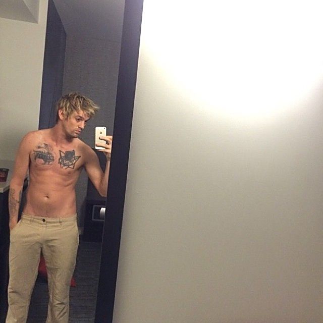 General photo of Aaron Carter