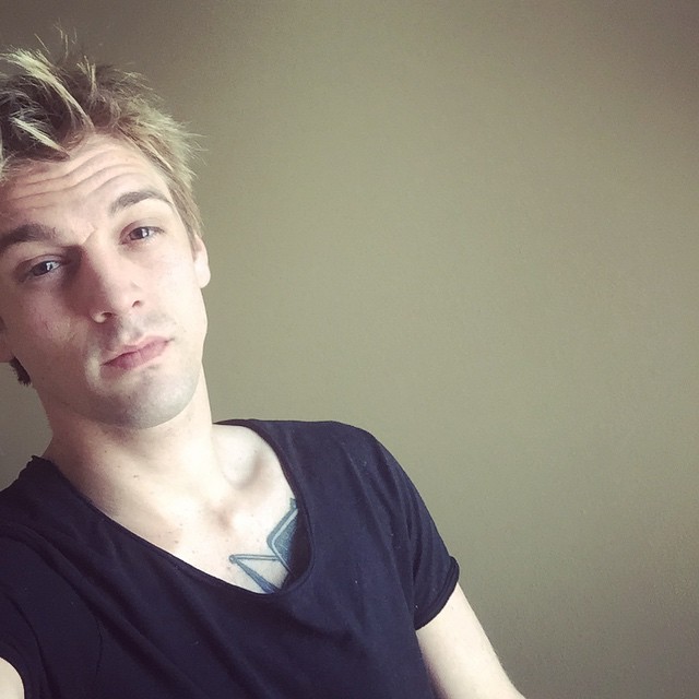 General photo of Aaron Carter