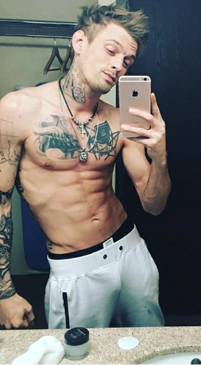 General photo of Aaron Carter