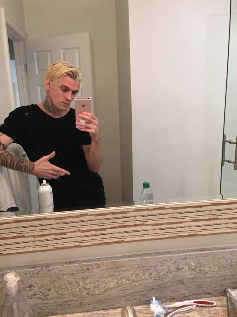 General photo of Aaron Carter