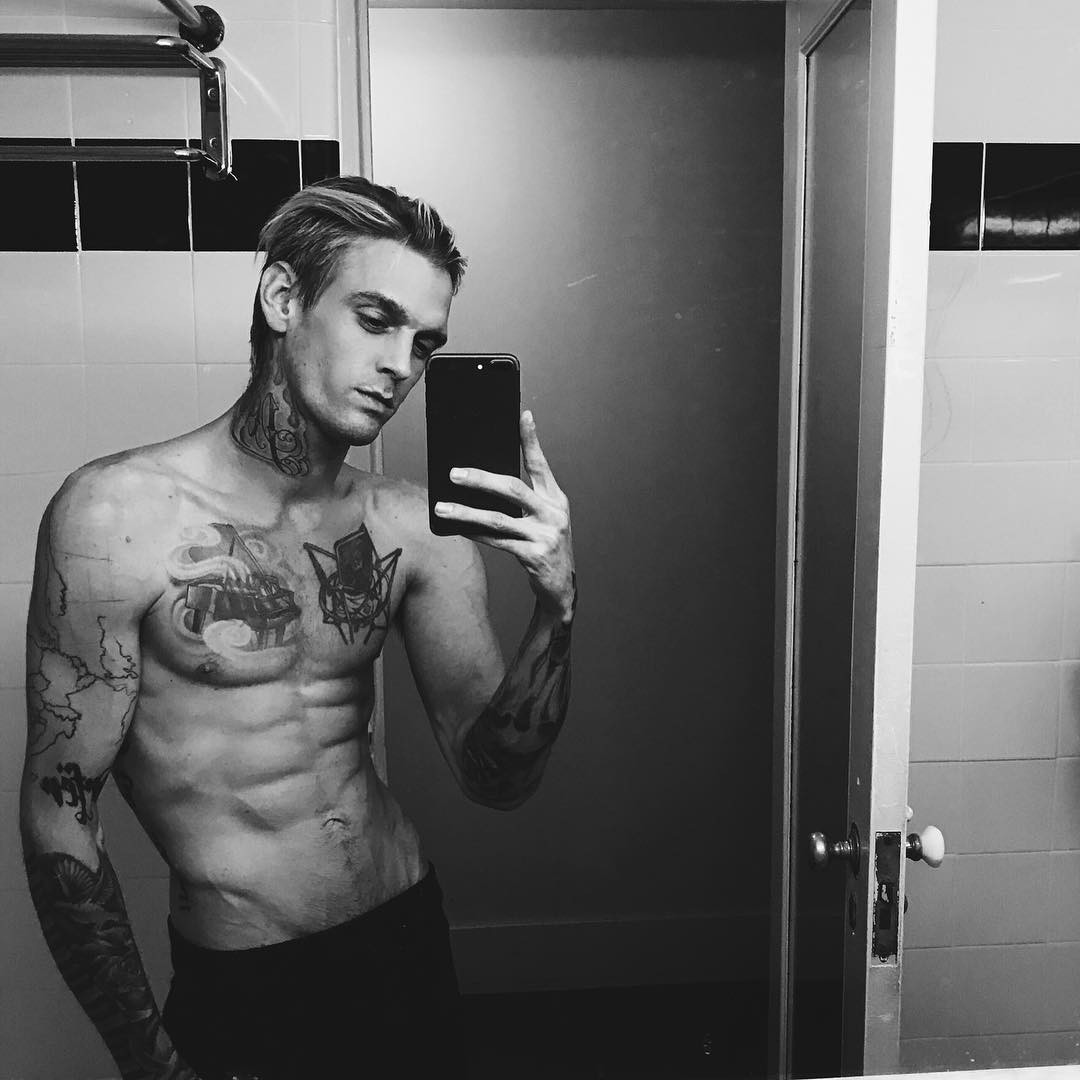 General photo of Aaron Carter