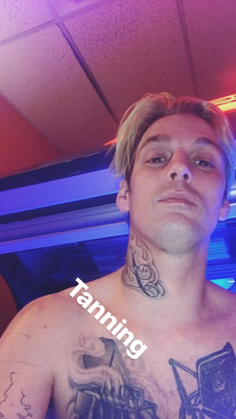 General photo of Aaron Carter