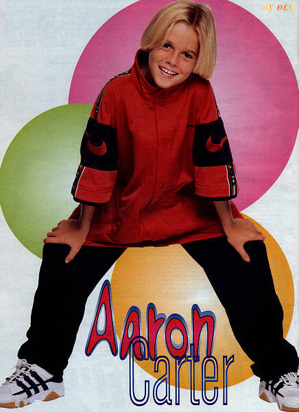 General photo of Aaron Carter