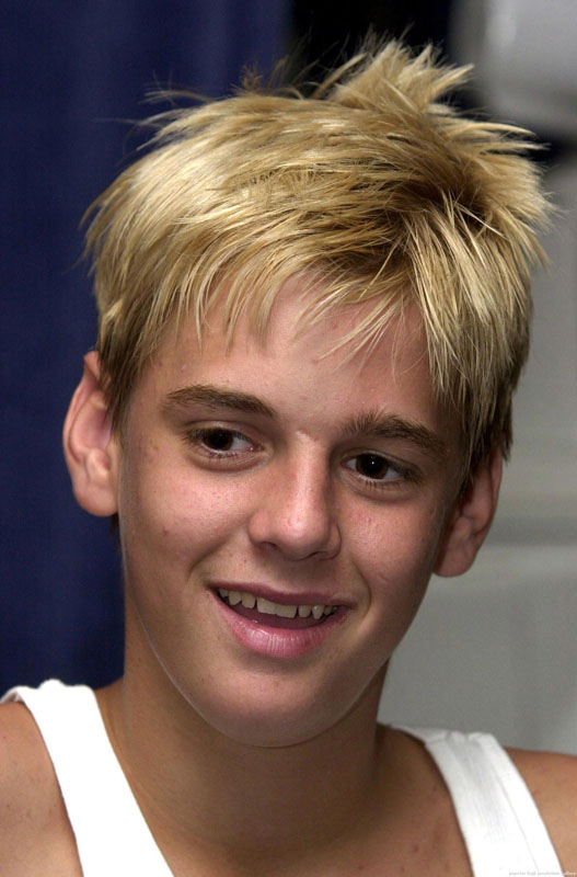 General photo of Aaron Carter