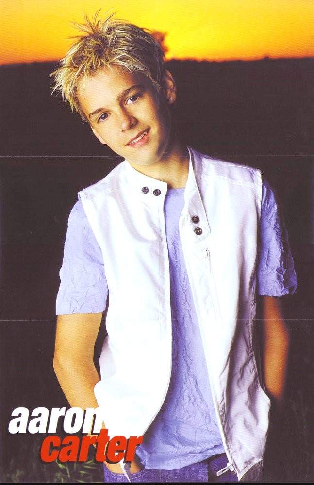 General photo of Aaron Carter