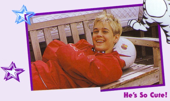 General photo of Aaron Carter