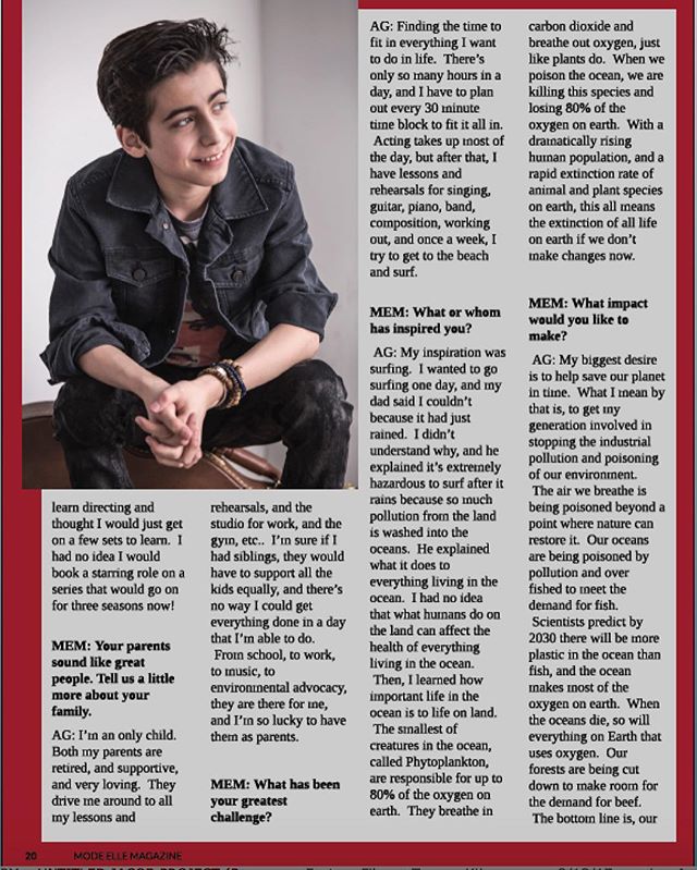 General photo of Aidan Gallagher