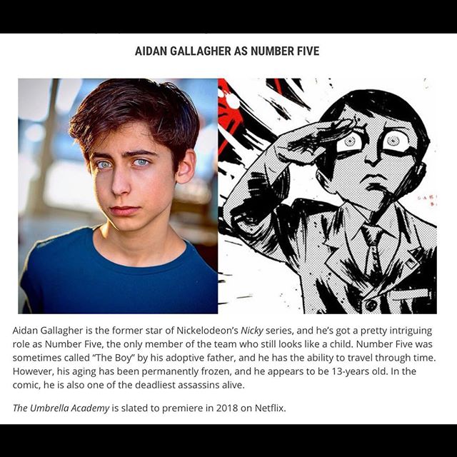 General photo of Aidan Gallagher