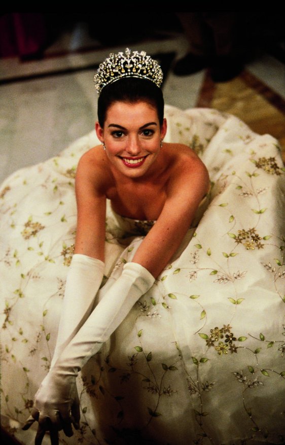 Anne Hathaway in The Princess Diaries