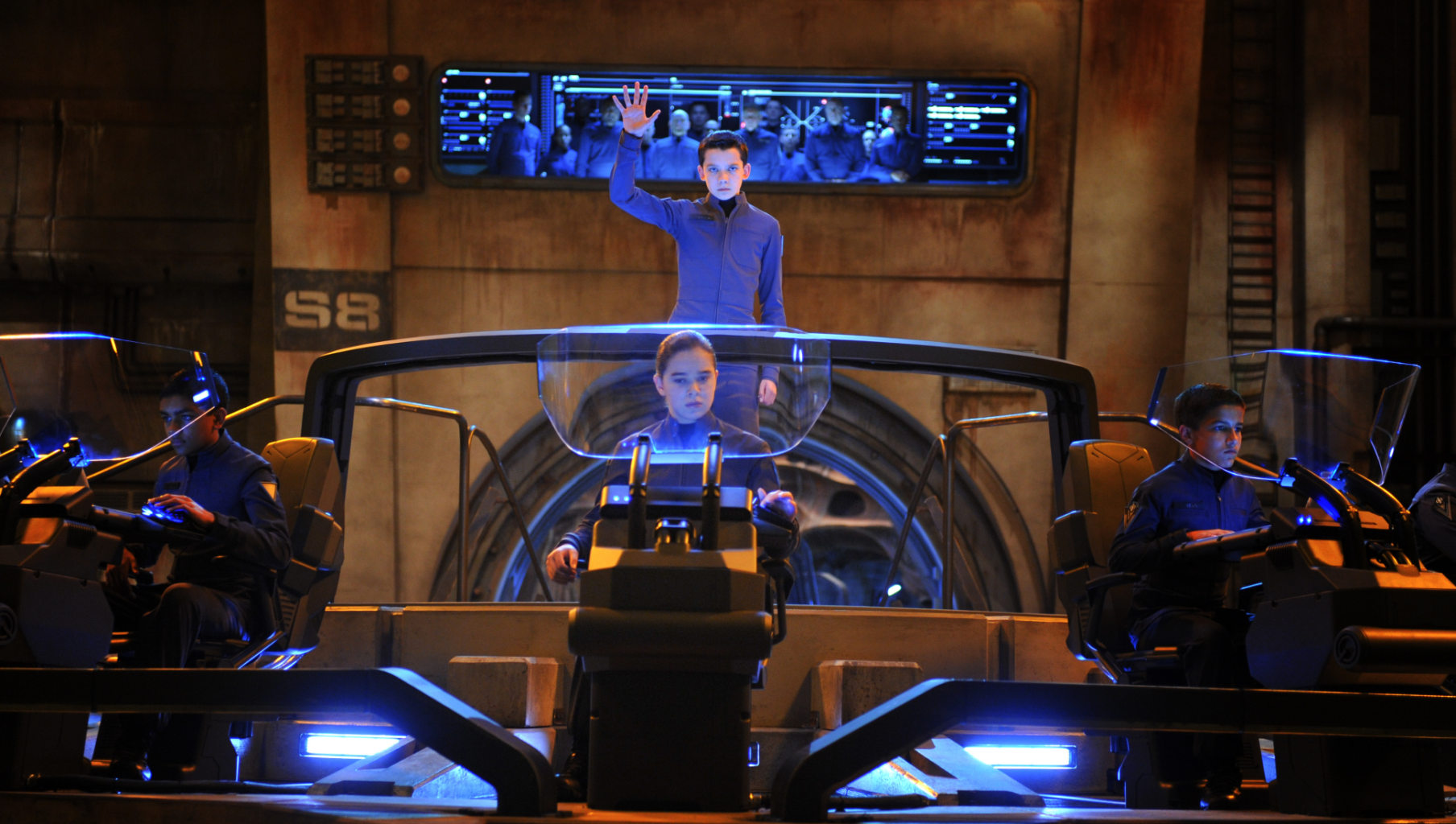 Asa Butterfield in Ender's Game