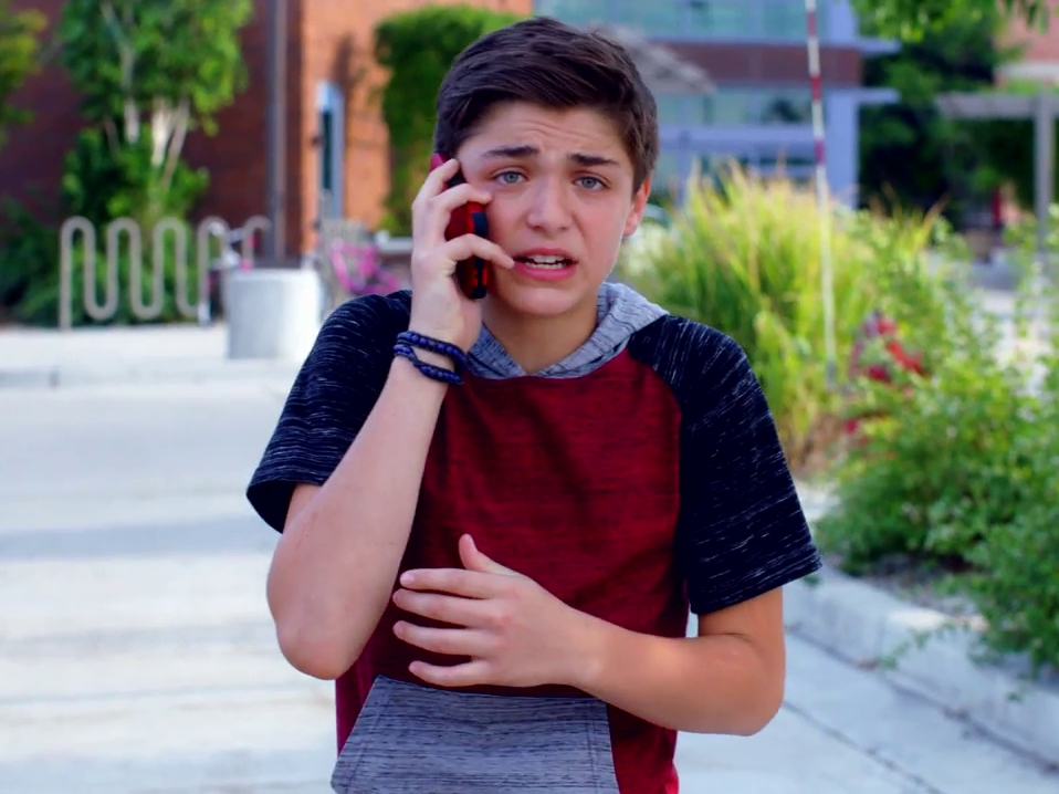 Asher Angel in Andi Mack