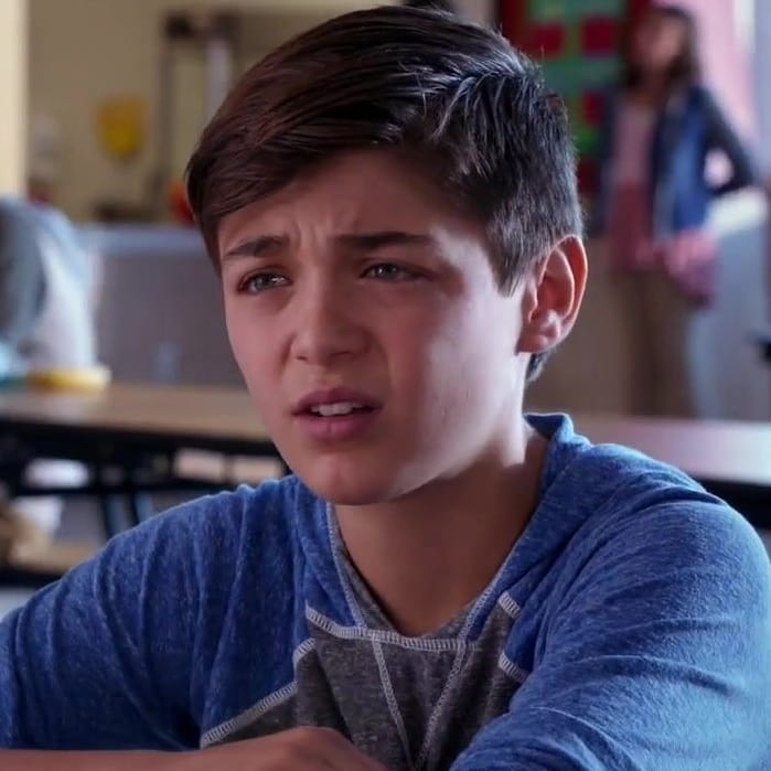 Asher Angel in Andi Mack