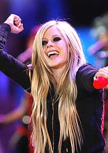 General photo of Avril Lavigne