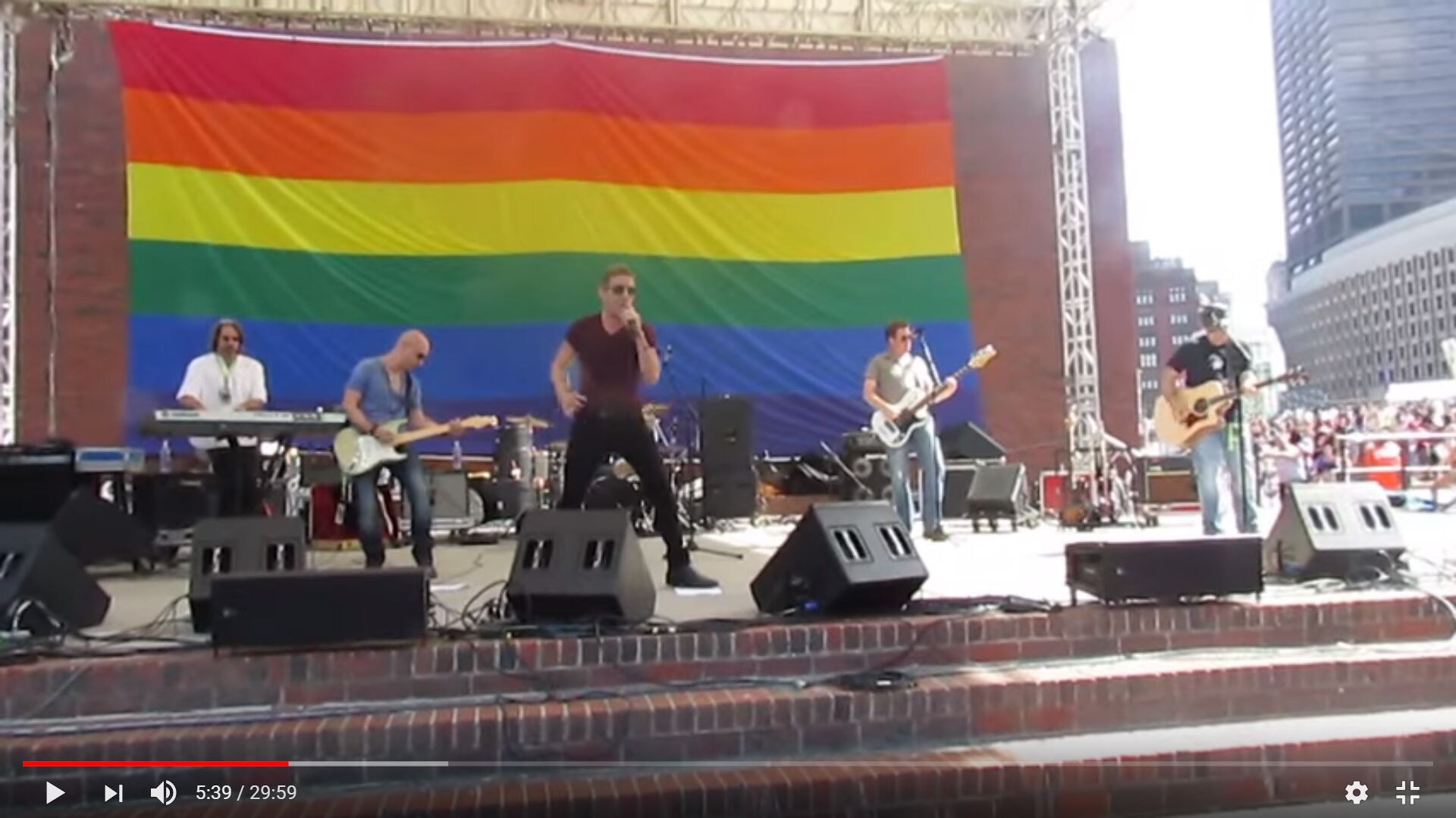 Billy Gilman in Boston Gay Pride Concert