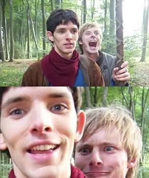 Bradley James in Merlin