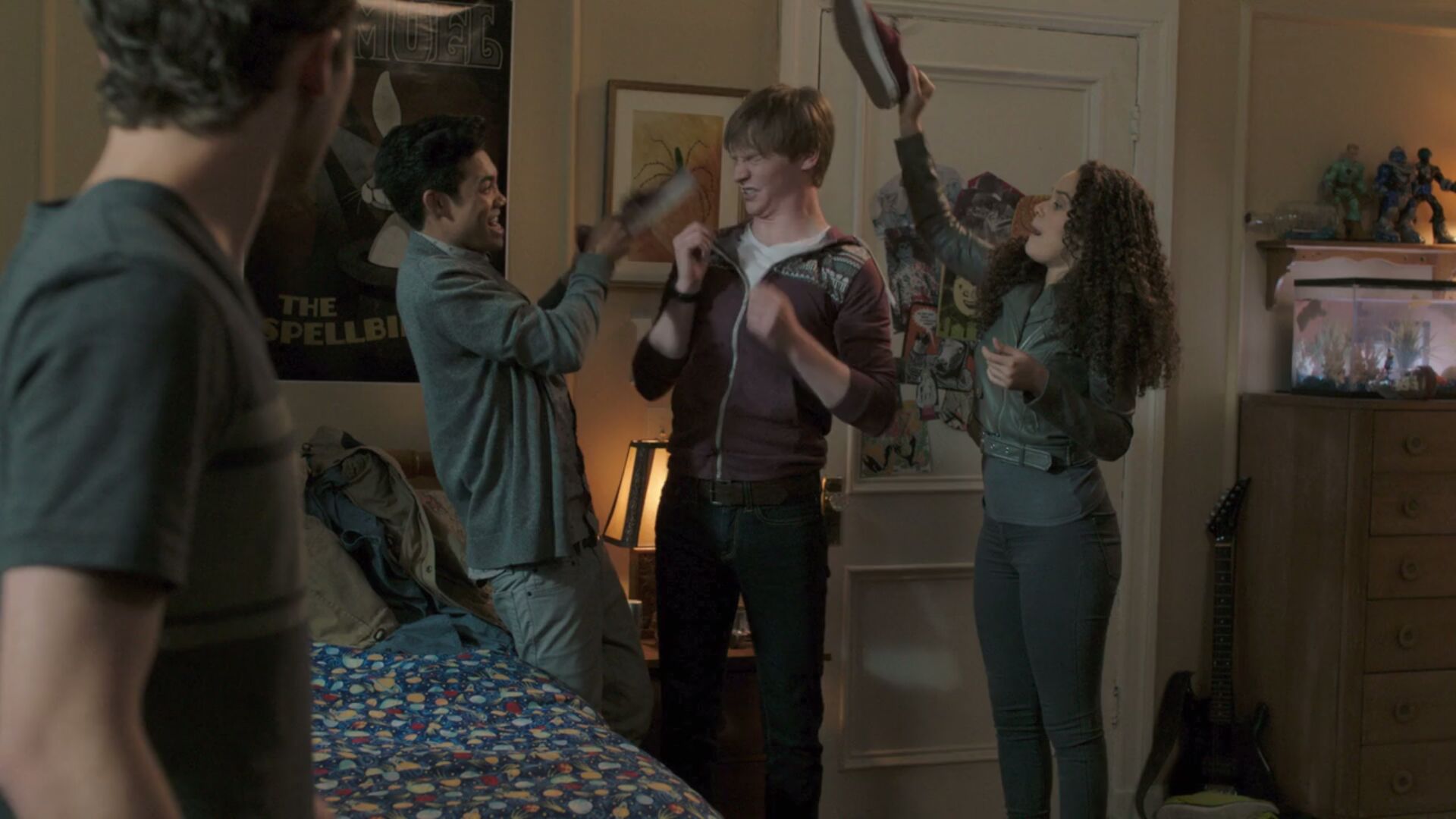 Calum Worthy in Mostly Ghostly: Have You Met My Ghoulfriend?