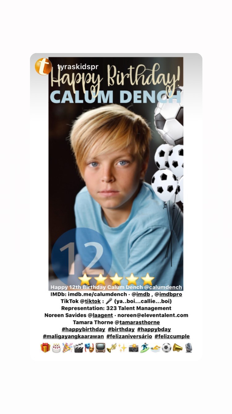 General photo of Calum Dench