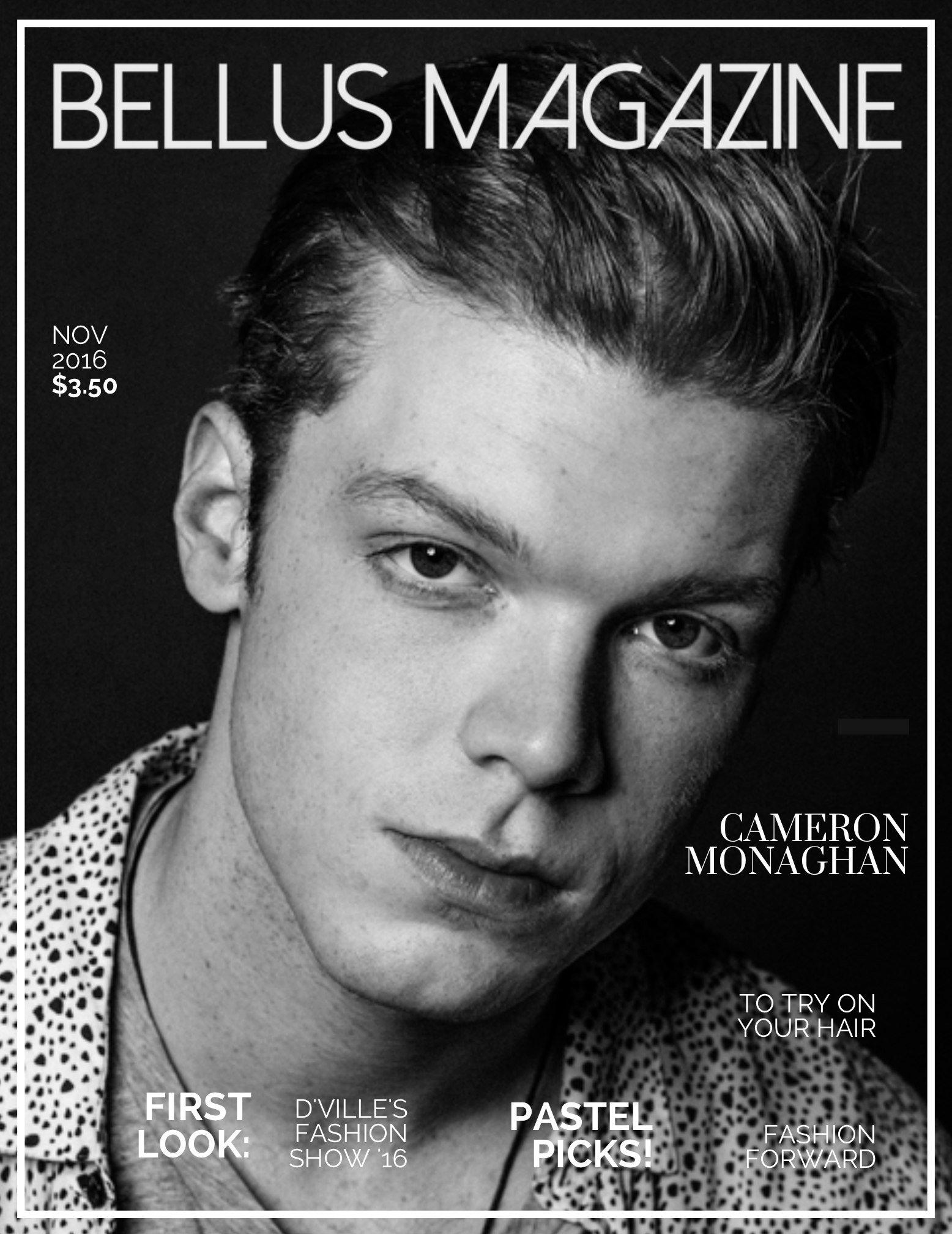 General photo of Cameron Monaghan