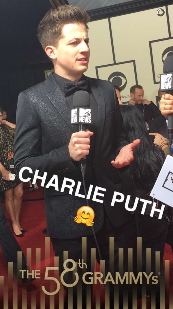 General photo of Charlie Puth