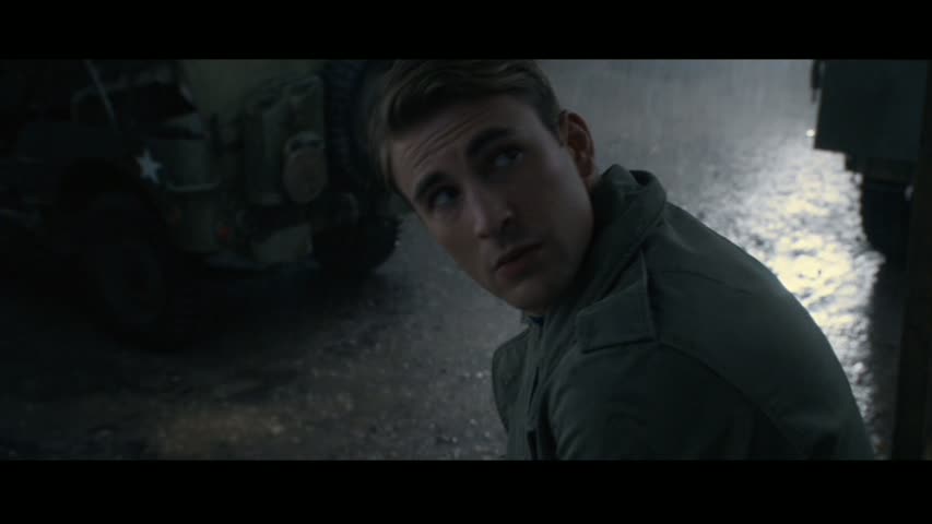 Chris Evans in Captain America: The First Avenger