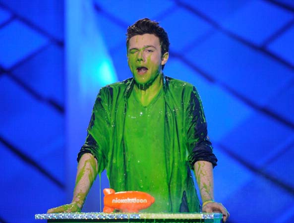 Chris Colfer in Kids' Choice Awards 2012