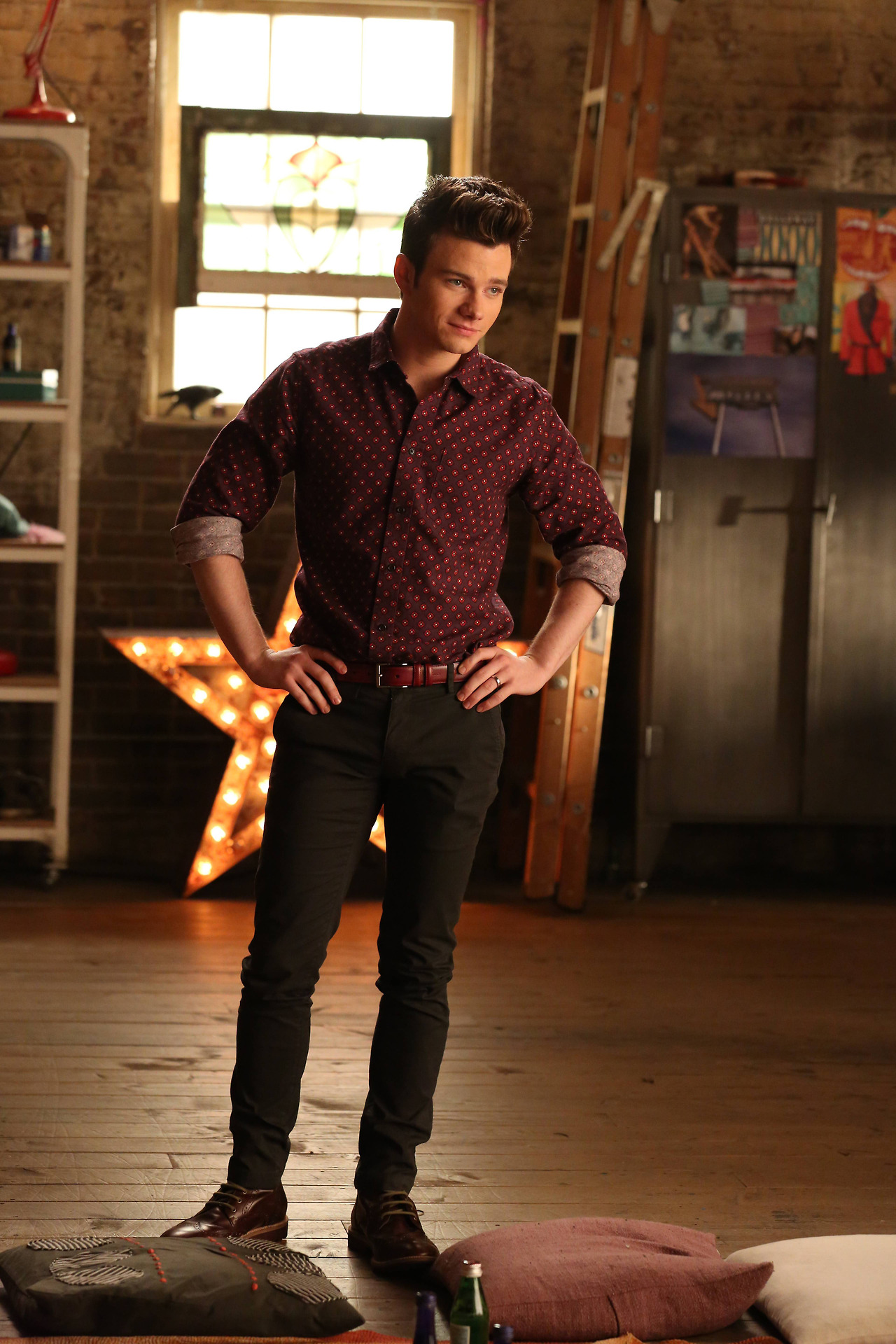 Chris Colfer in Glee Season 5