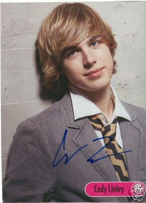 General photo of Cody Linley