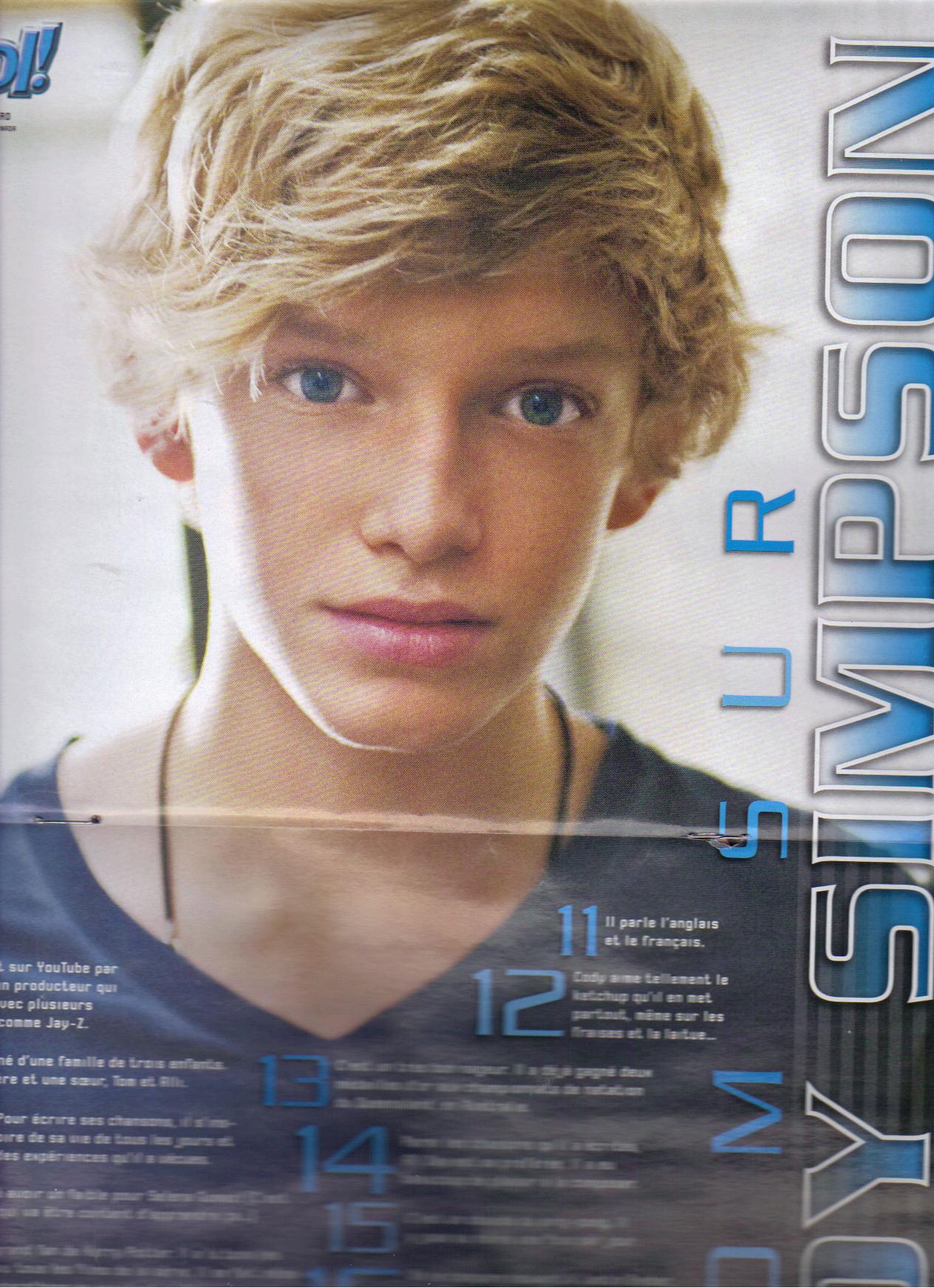 General photo of Cody Simpson