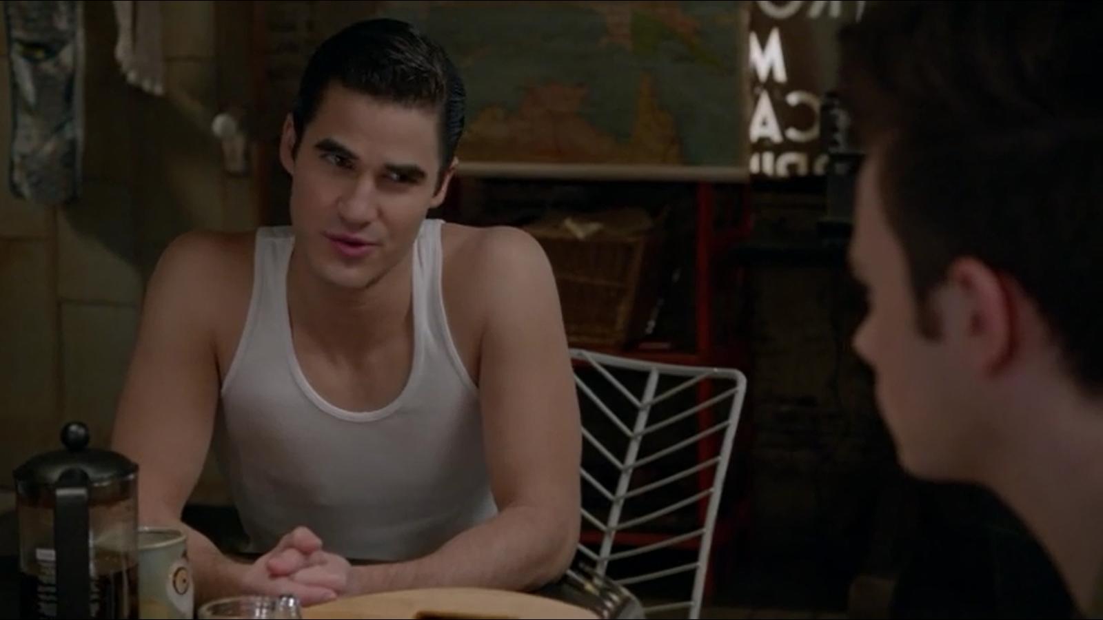 Darren Criss in Glee Season 5