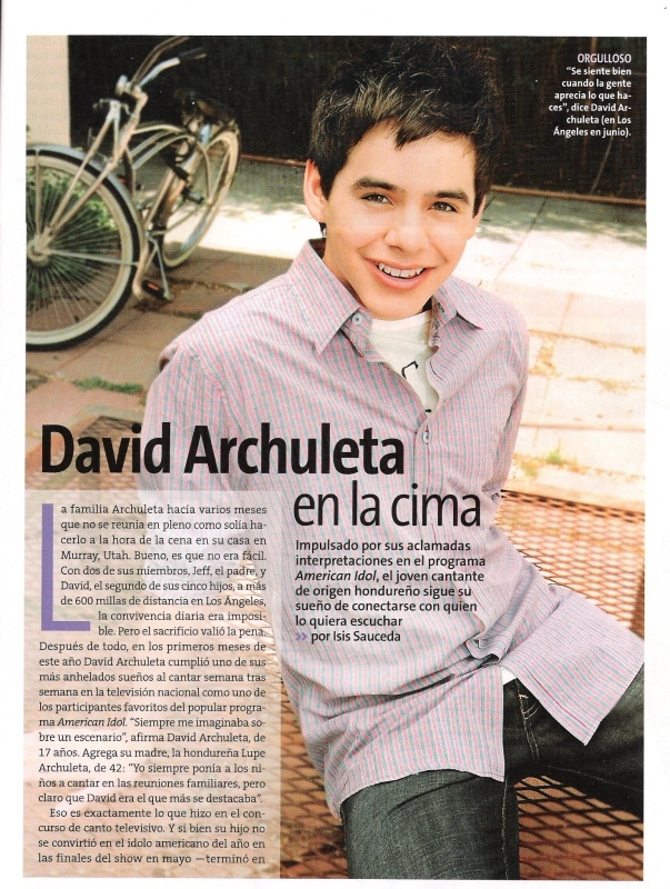 General photo of David Archuleta