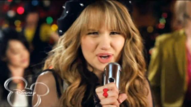 Debby Ryan in Music Video: Deck The Halls