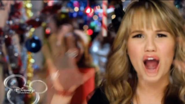 Debby Ryan in Music Video: Deck The Halls