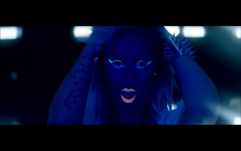 Demi Lovato in Music Video: Neon Lights