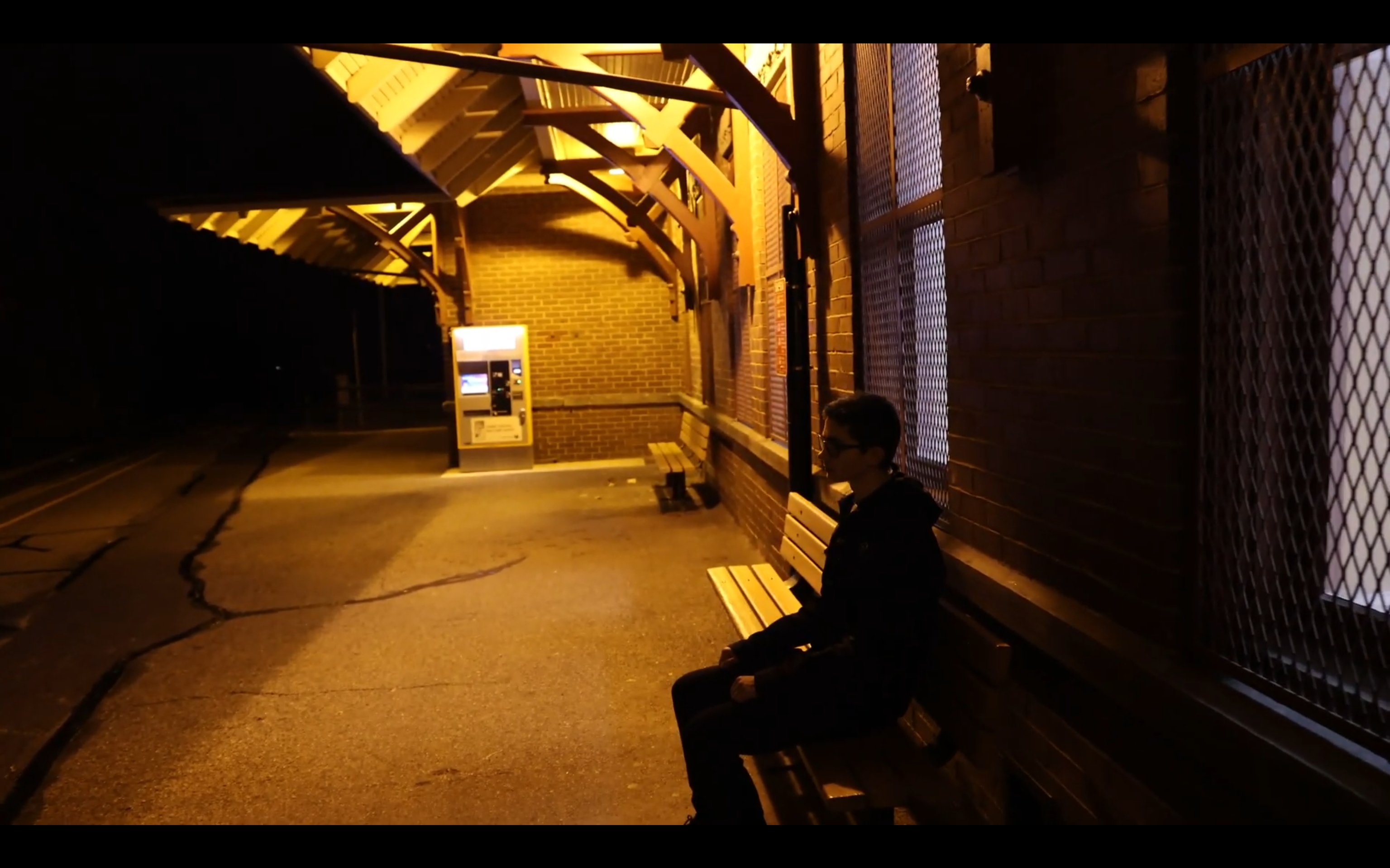 Elliott Fullam in Music Video: By The Train