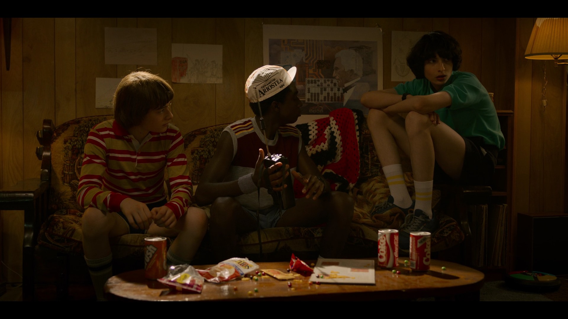 Finn Wolfhard in Stranger Things. 