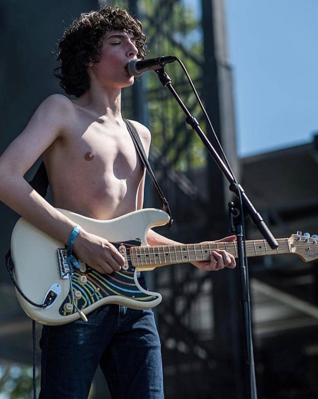 Shirtless finn wolfhard