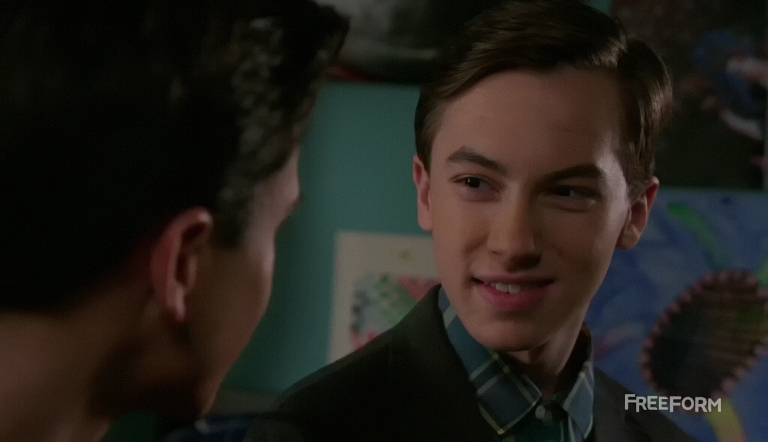 Hayden Byerly in The Fosters