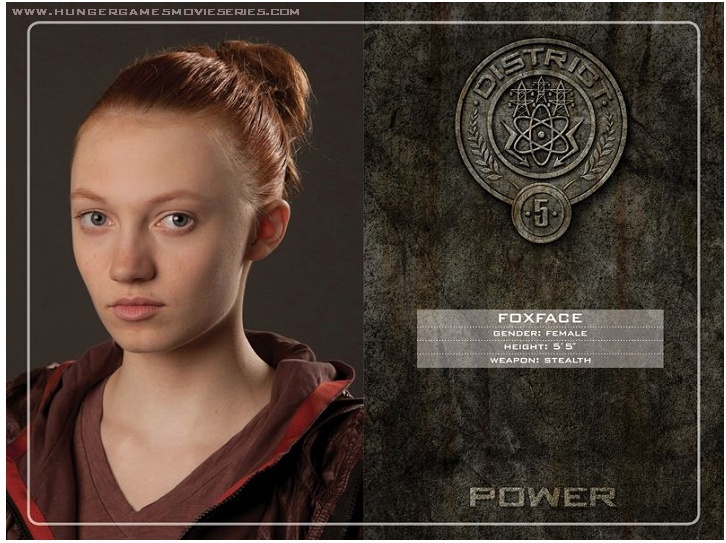 Jacqueline Emerson in The Hunger Games