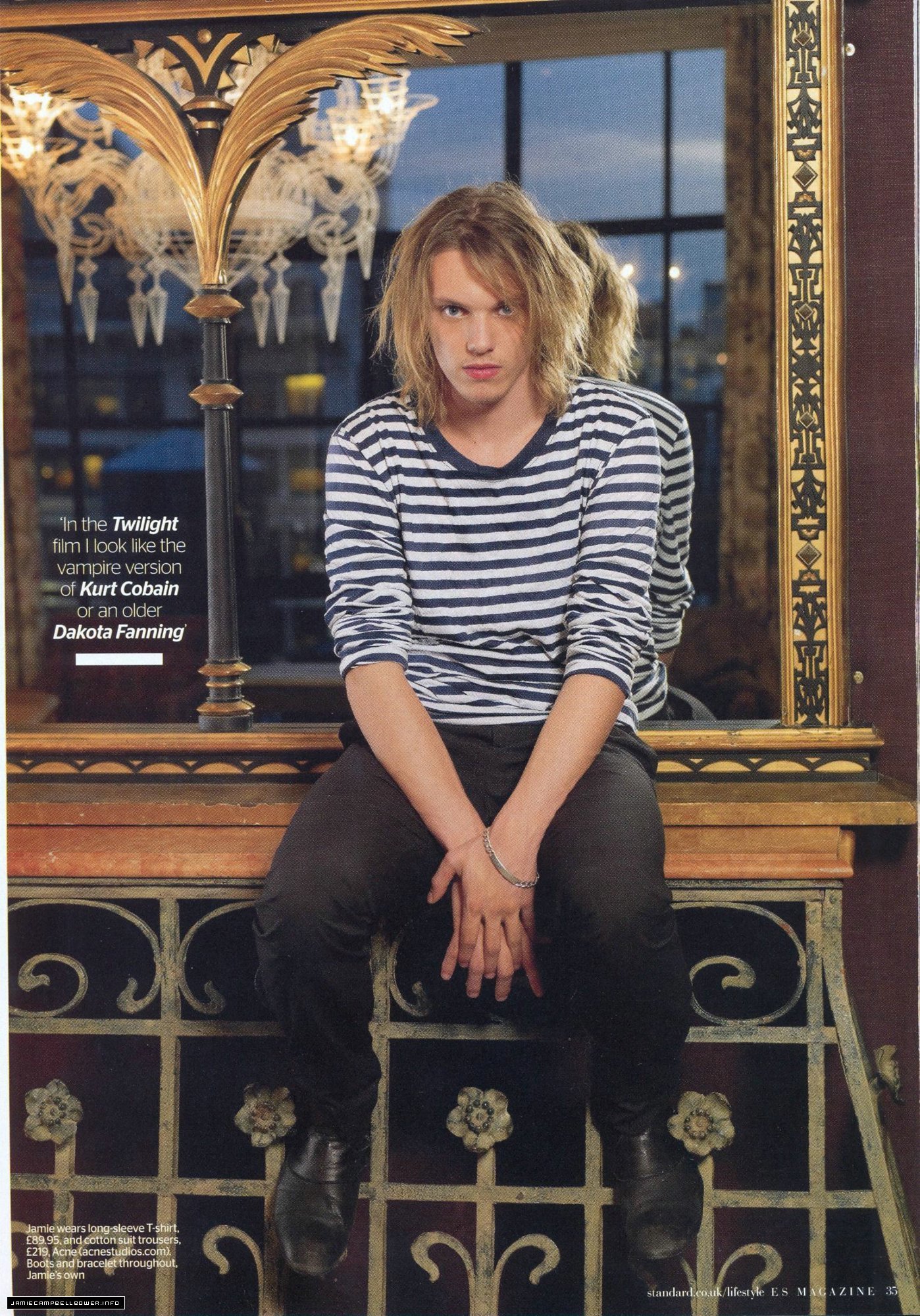 General photo of Jamie Campbell Bower